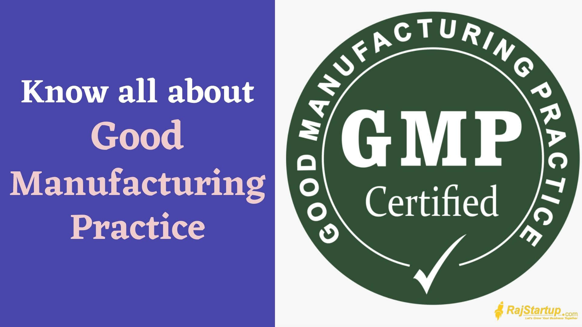 GMP Certification Process